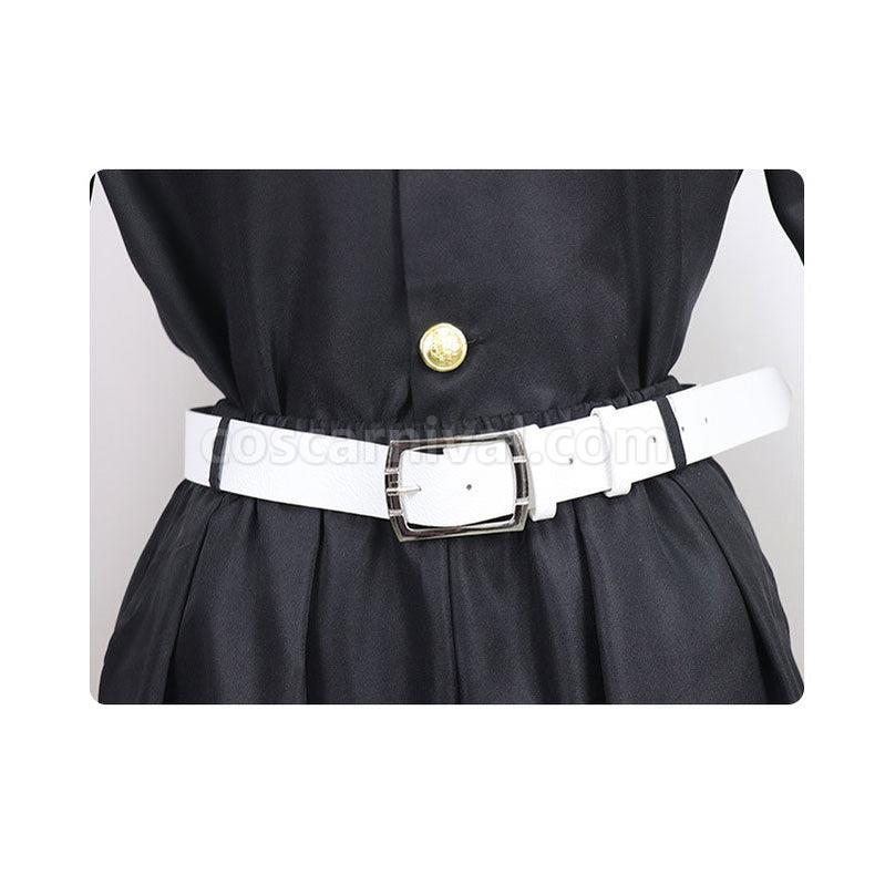 Demon Slayer Kimetsu no Yaiba Iguro Obanai Kimono Black White Halloween Cosplay Costumes coscarnival011117468
