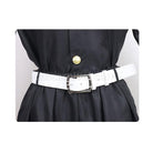 Demon Slayer Kimetsu no Yaiba Iguro Obanai Kimono Black White Halloween Cosplay Costumes coscarnival011117468