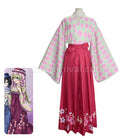 Demon Slayer Kimetsu no Yaiba Kanroji Mitsuri Kimono Halloween Cosplay Costumes coscarnival01119525