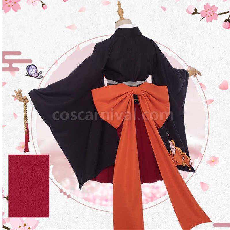 Demon Slayer Kimetsu no Yaiba Kibutsuji Muzan Kimono Maid Outfit Cosplay Costumes coscarnival011117874