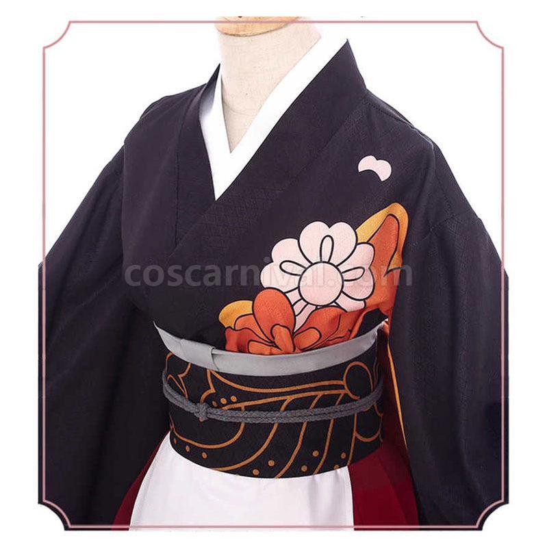 Demon Slayer Kimetsu no Yaiba Kibutsuji Muzan Kimono Maid Outfit Cosplay Costumes coscarnival011117883