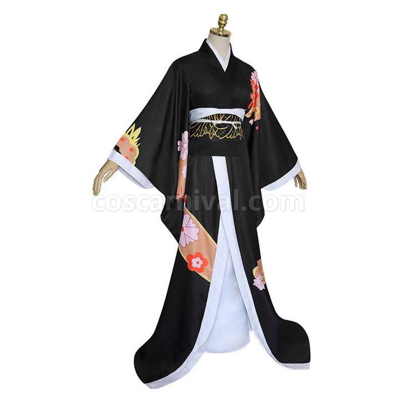 Demon Slayer Kimetsu no Yaiba Kibutsuji Muzan kimono Woman Uniform Halloween Cosplay Costumes coscarnival011118151