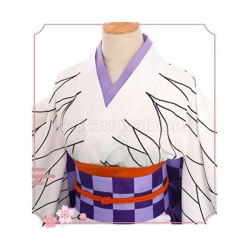 Demon Slayer Kimetsu no Yaiba Kochou Shinobu Kimono Maid Outfit Cosplay Costumes coscarnival011117848