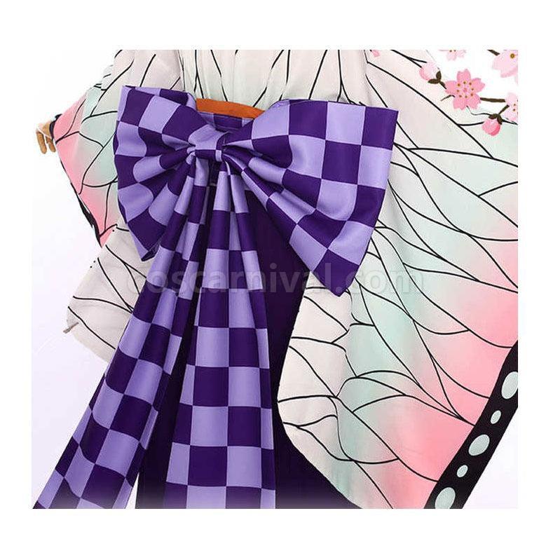 Demon Slayer Kimetsu no Yaiba Kochou Shinobu Kimono Maid Outfit Cosplay Costumes coscarnival011117854