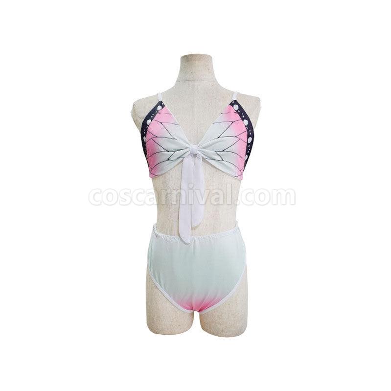 Demon Slayer Kimetsu no Yaiba Kochou Shinobu Swimsuit Cosplay Costumes coscarnival011110548