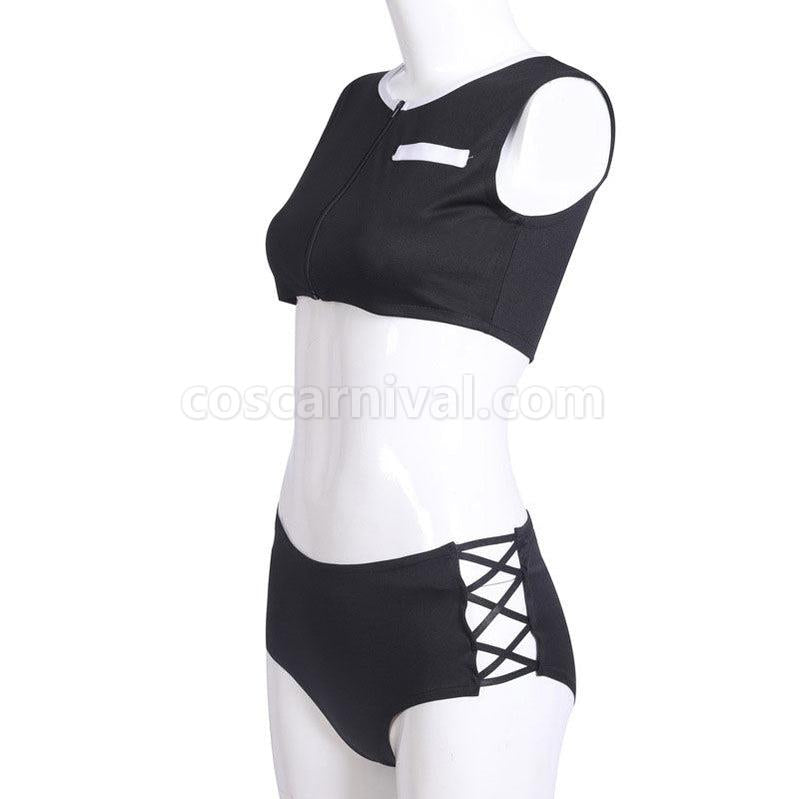 Demon Slayer Kimetsu no Yaiba Kochou Shinobu Swimsuit Cosplay Costumes coscarnival011110555