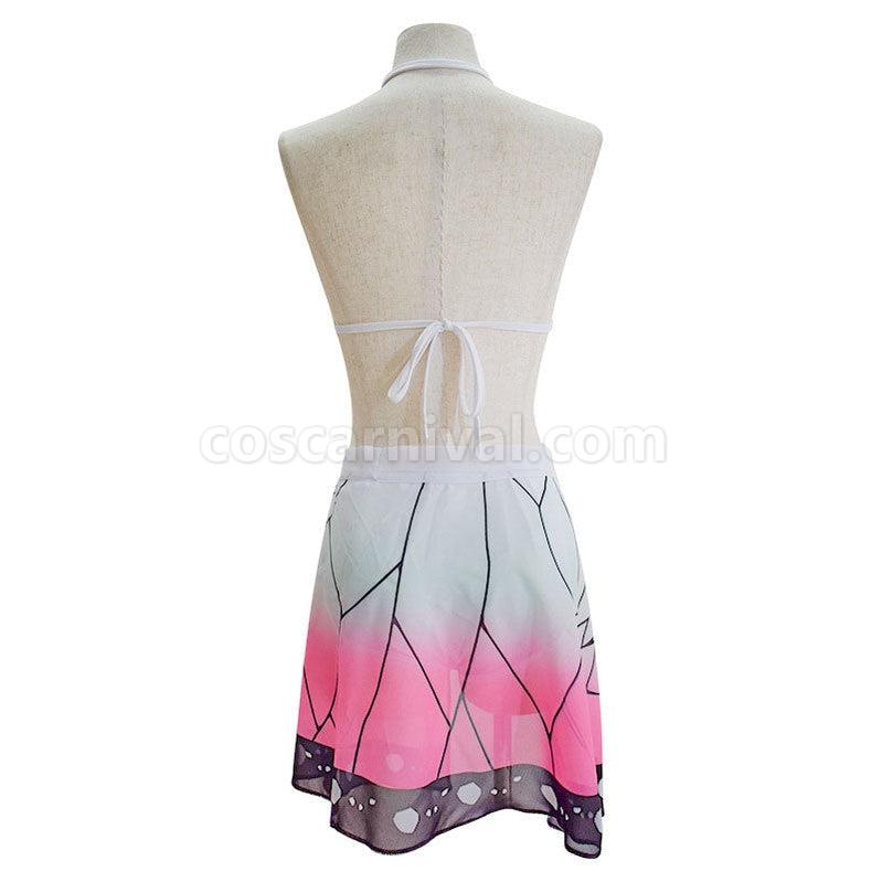 Demon Slayer Kimetsu no Yaiba Kochou Shinobu Swimsuit Cosplay Costumes coscarnival011110558