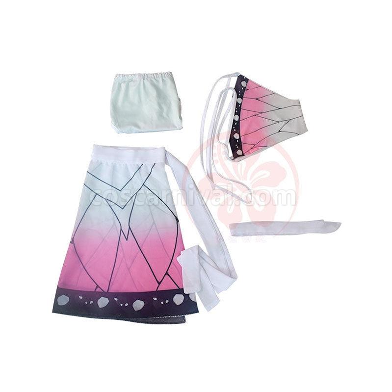 Demon Slayer Kimetsu no Yaiba Kochou Shinobu Swimsuit Cosplay Costumes coscarnival011110567