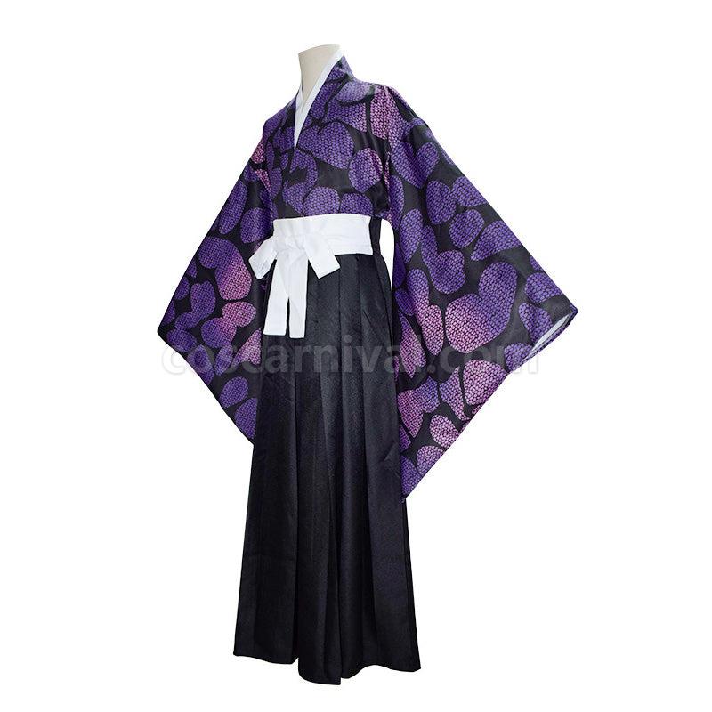 Demon Slayer Kimetsu no Yaiba Kokushibo Tsugikuni Michikatsu Kimono Halloween Cosplay Costumes coscarnival01119547