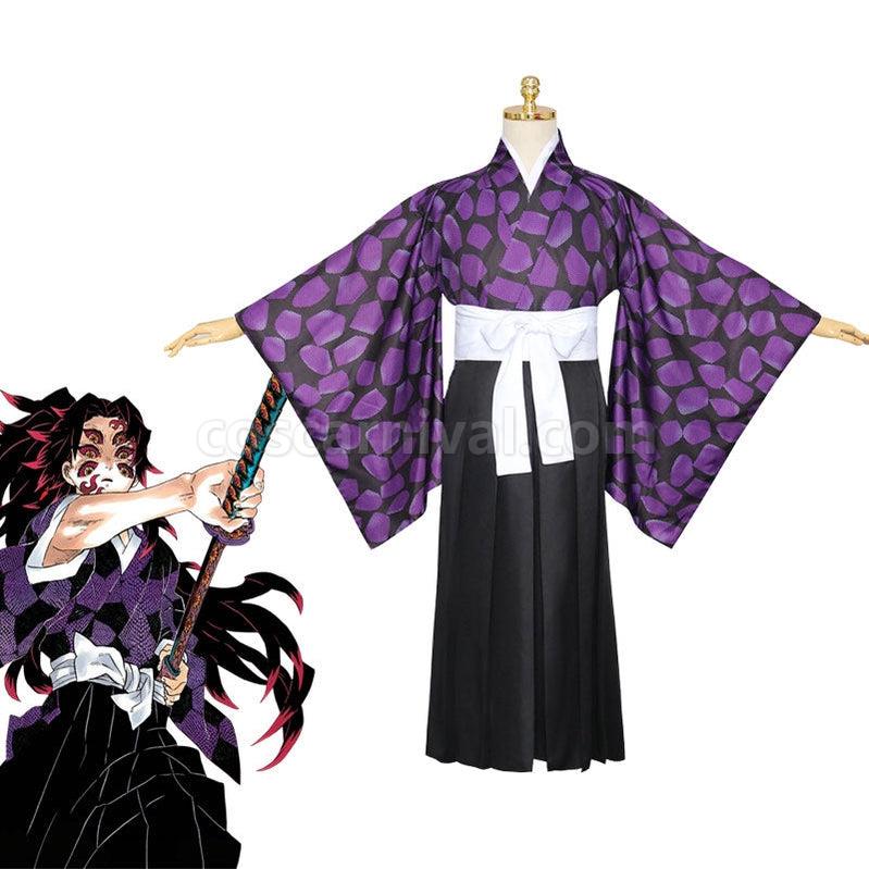 Demon Slayer Kimetsu no Yaiba Kokushibou Tsugikuni Michikatsu Cosplay Costumes coscarnival011115812