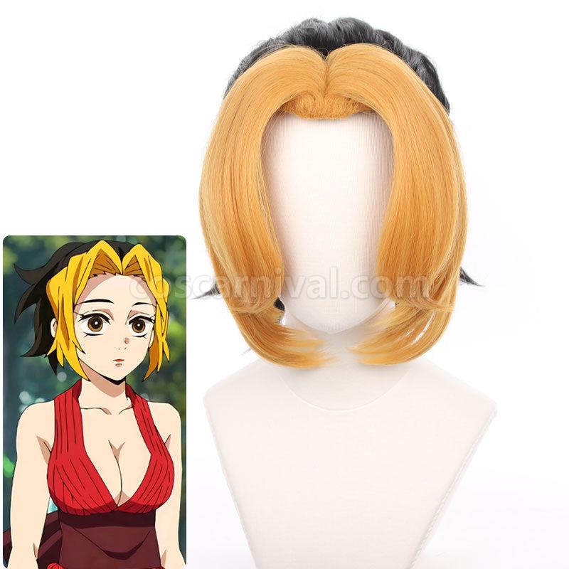 Demon Slayer Kimetsu no Yaiba Makio Cosplay Wig coscarnival01116464