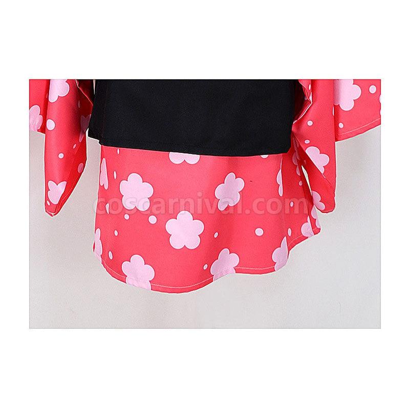 Demon Slayer Kimetsu no Yaiba Makomo Full Set Kimono Cosplay Costumes coscarnival011115749