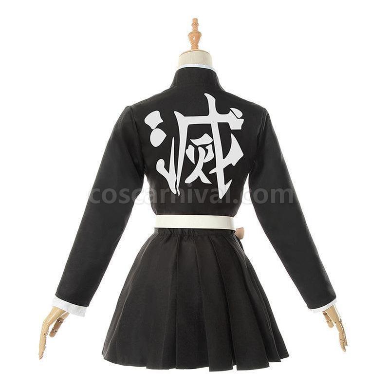 Demon Slayer Kimetsu no Yaiba Mitsuri Kanroji Female Uniform Cosplay Costume coscarnival011119559