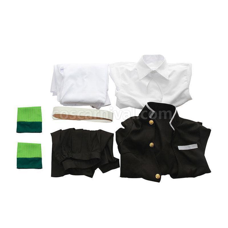 Demon Slayer Kimetsu no Yaiba Mitsuri Kanroji Female Uniform Cosplay Costume coscarnival011119581