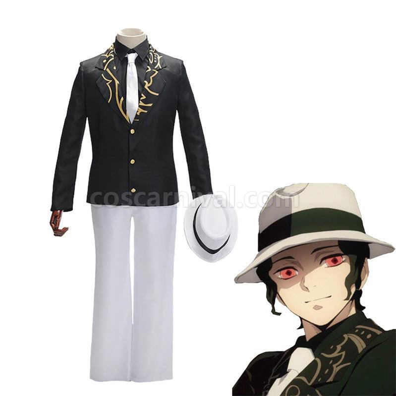Demon Slayer Kimetsu no Yaiba Muzan Kibutsuji Suits Halloween Cosplay Costume coscarnival011115510