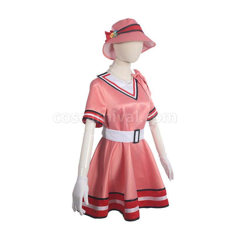 Demon Slayer Kimetsu no Yaiba Nezuko Kamado Dress Cosplay Costume coscarnival011114142