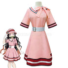 Demon Slayer Kimetsu no Yaiba Nezuko Kamado Dress Cosplay Costumes coscarnival01117472