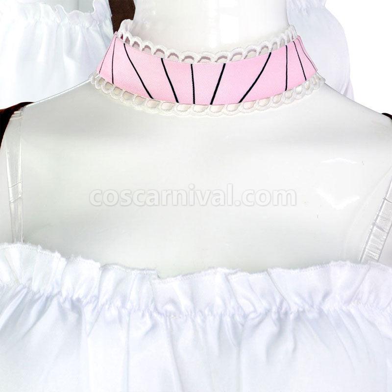 Demon Slayer Kimetsu no Yaiba Nezuko Kamado Lolita Cosplay Costumes coscarnival01117775