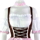 Demon Slayer Kimetsu no Yaiba Nezuko Kamado Lolita Cosplay Costumes coscarnival01117784
