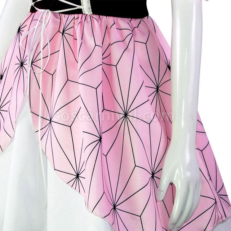 Demon Slayer Kimetsu no Yaiba Nezuko Kamado Lolita Cosplay Costumes coscarnival01117794
