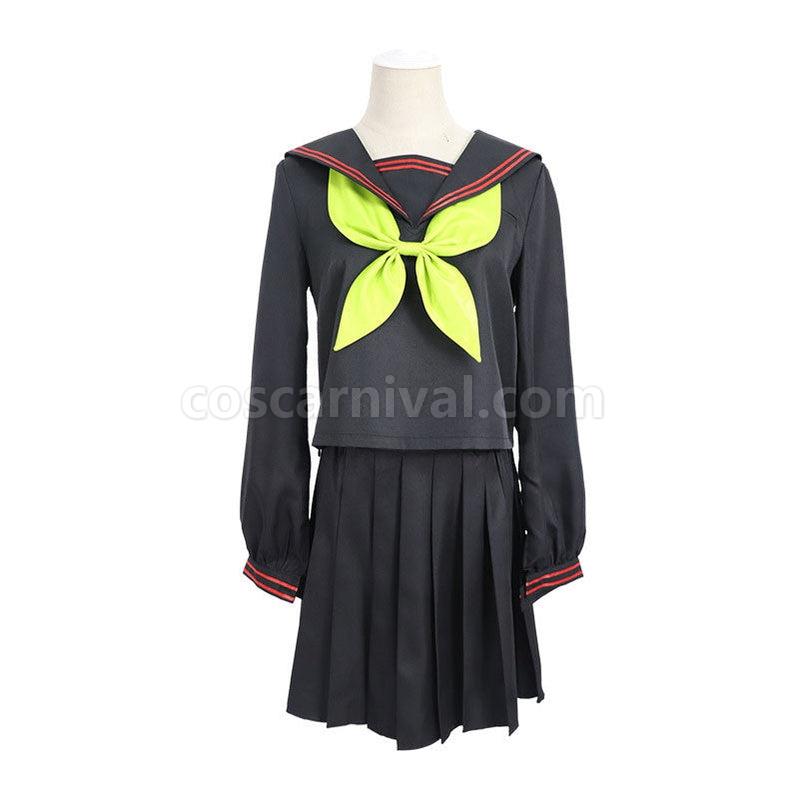 Demon Slayer Kimetsu no Yaiba Nezuko Kamado Makomo School Uniform Cosplay Costumes coscarnival011115709