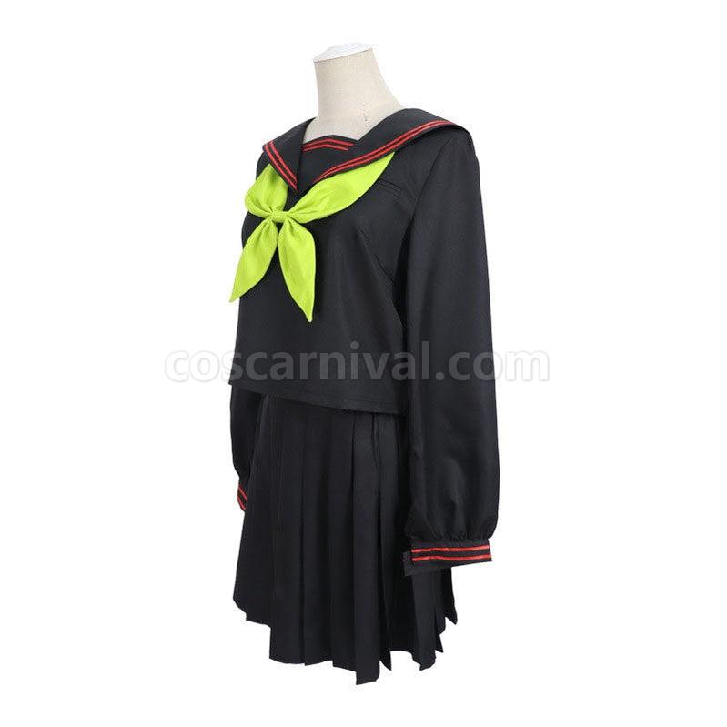 Demon Slayer Kimetsu no Yaiba Nezuko Kamado Makomo School Uniform Cosplay Costumes coscarnival011115728
