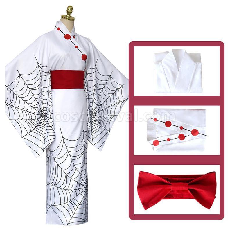 Demon Slayer Kimetsu no Yaiba Rui Spider Kimono Cosplay Costumes coscarnival011118154