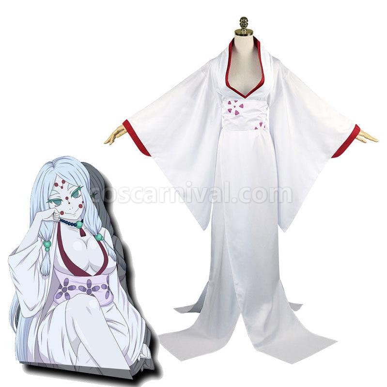 Demon Slayer Kimetsu no Yaiba Rui Spider Mother Cosplay Costumes coscarnival011117244