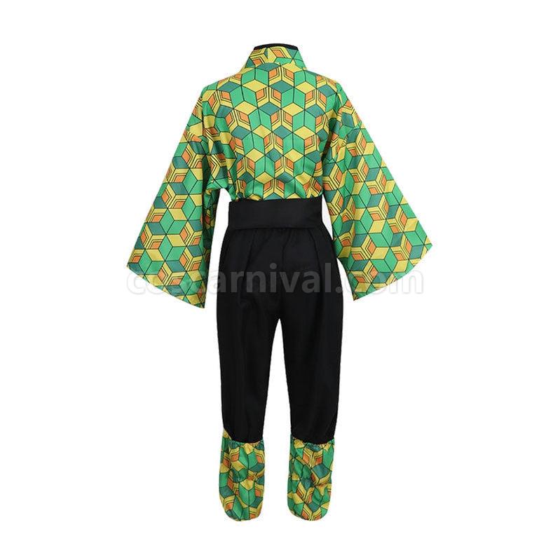 Demon Slayer Kimetsu no Yaiba Sabito Male Cosplay Costumes coscarnival011117447