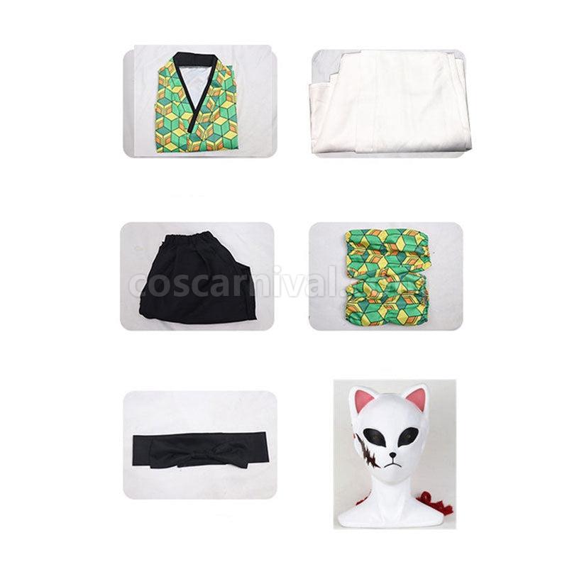 Demon Slayer Kimetsu no Yaiba Sabito Male Cosplay Costumes coscarnival011117458