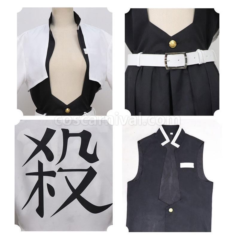 Demon Slayer Kimetsu no Yaiba Shinazugawa Sanemi Cosplay Costumes coscarnival011115688