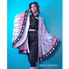 Demon Slayer Kimetsu no Yaiba Shinobu Kocho kimono Cosplay Costume coscarnival011119368