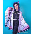Demon Slayer Kimetsu no Yaiba Shinobu Kocho kimono Cosplay Costume coscarnival011119377