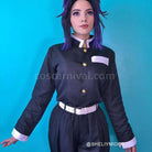 Demon Slayer Kimetsu no Yaiba Shinobu Kocho kimono Cosplay Costume coscarnival011119394