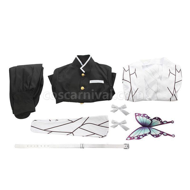 Demon Slayer Kimetsu no Yaiba Shinobu Kocho kimono Cosplay Costume coscarnival011119432