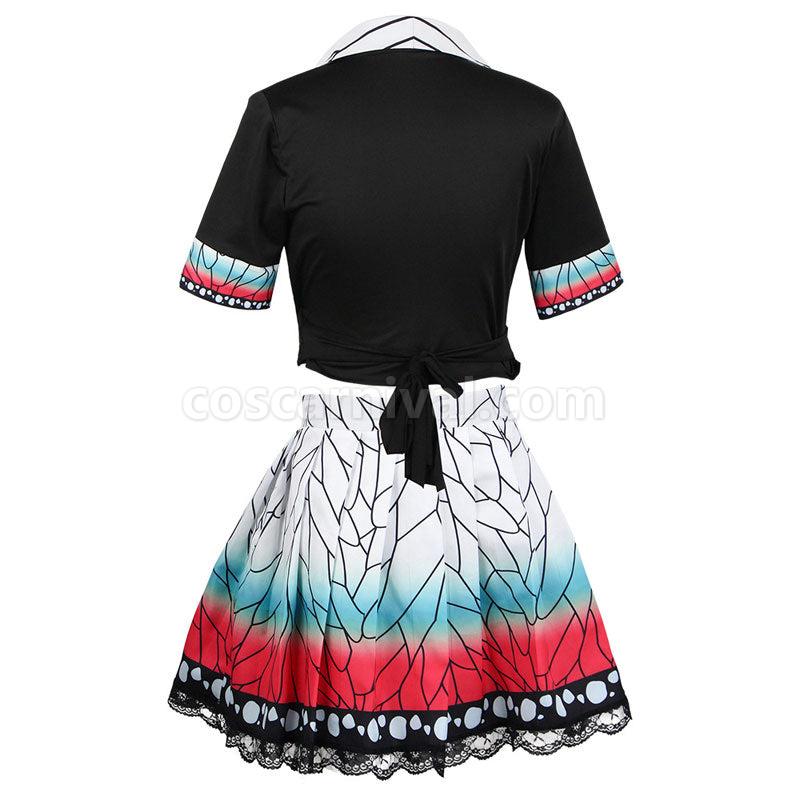 Demon Slayer Kimetsu no Yaiba Shinobu Kochou Cosplay Costumes coscarnival01117532