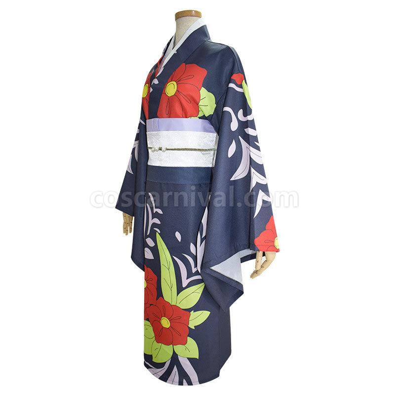 Demon Slayer Kimetsu no Yaiba Tamayo Kimono Cosplay Costumes coscarnival01119381