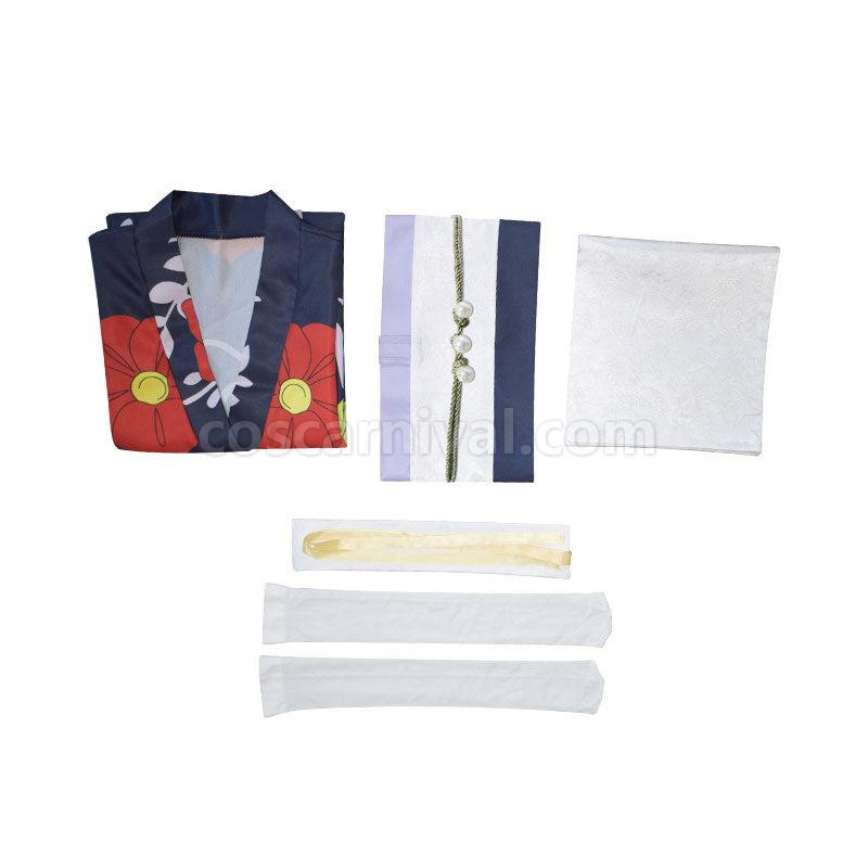 Demon Slayer Kimetsu no Yaiba Tamayo Kimono Cosplay Costumes coscarnival01119403