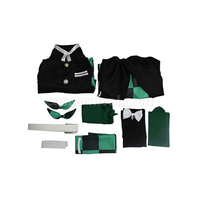 Demon Slayer Kimetsu no Yaiba Tanjiro Kamado Dress Cosplay Costumes coscarnival01115389