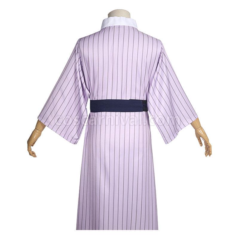 Demon Slayer Kimetsu no Yaiba Tanjiro Kamado Kimono Pajamas Cosplay Costumes coscarnival01118359
