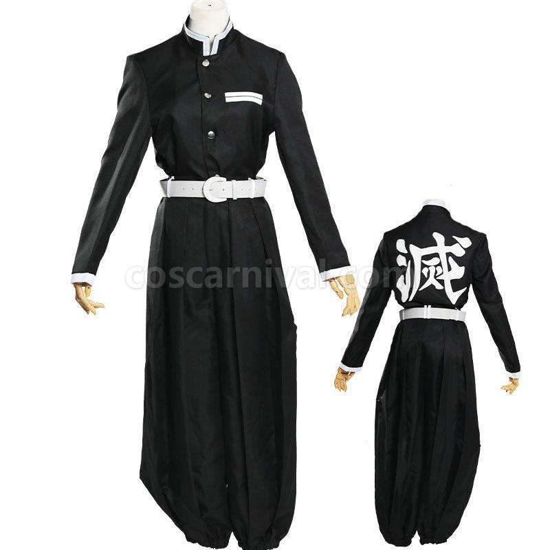 Demon Slayer Kimetsu no Yaiba Tanjuro Kamado Cosplay Costumes coscarnival01118340