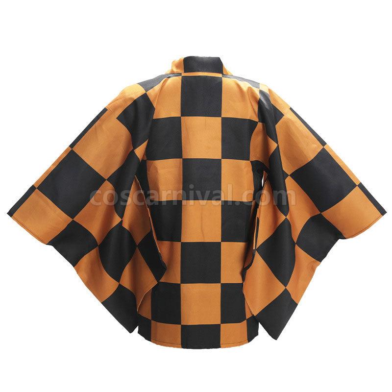 Demon Slayer Kimetsu no Yaiba Tanjuro Kamado Cosplay Costumes coscarnival01118348