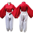 Demon Slayer Kimetsu no Yaiba Tanjuro Kamado Dance of the Fire God Hinokami Kagura Cosplay Costume coscarnival01118565