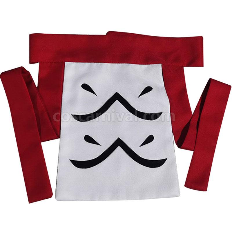 Demon Slayer Kimetsu no Yaiba Tanjuro Kamado Dance of the Fire God Hinokami Kagura Cosplay Costume coscarnival01118582
