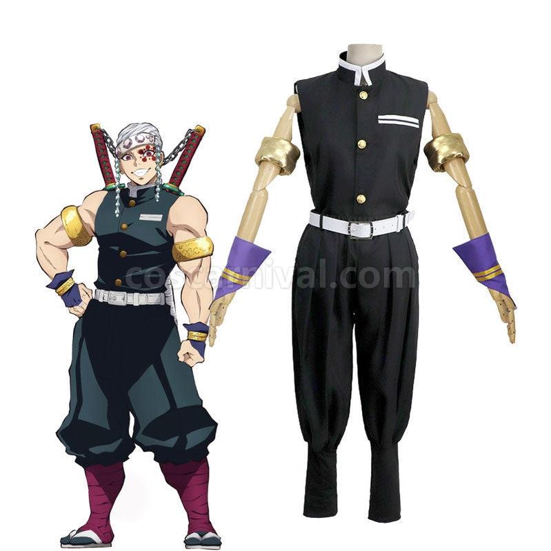 Demon Slayer Kimetsu no Yaiba Tengen Uzui Cosplay Costumes coscarnival011115764
