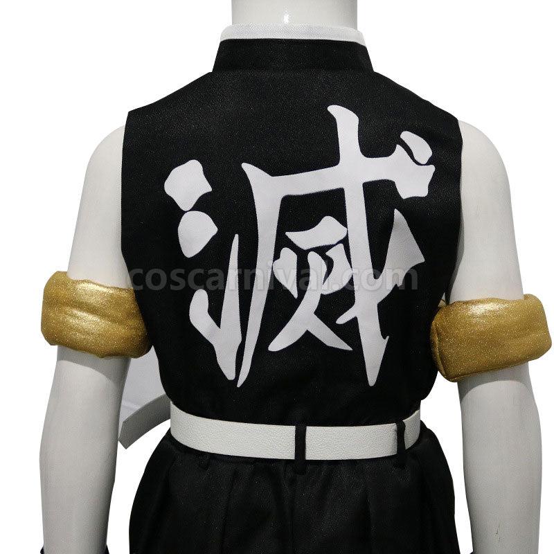 Demon Slayer Kimetsu no Yaiba Tengen Uzui Kids Fullset Cosplay Costumes coscarnival01118930