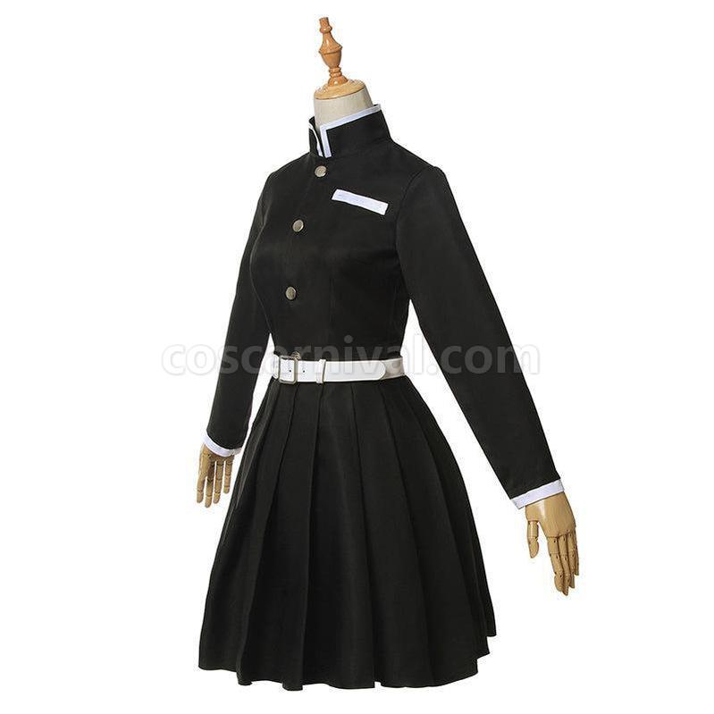 Demon Slayer Kimetsu no Yaiba Tsuyuri Kanawo Female Uniform Cosplay Costumes coscarnival011119295
