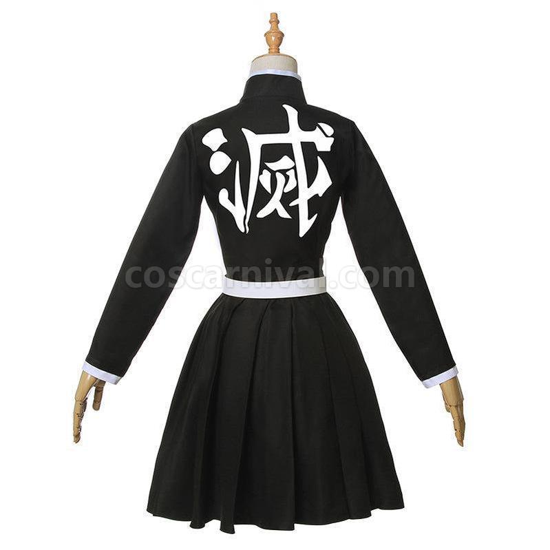 Demon Slayer Kimetsu no Yaiba Tsuyuri Kanawo Female Uniform Cosplay Costumes coscarnival011119300