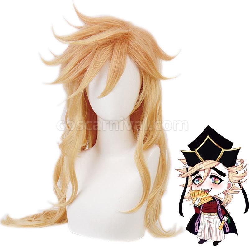 Demon Slayer Kimetsu no Yaiba Twelve Kizuki Doma Cosplay Wigs coscarnival01115225