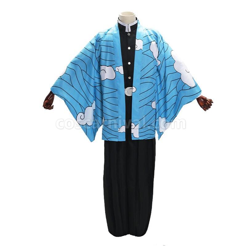 Demon Slayer Kimetsu no Yaiba Urokodaki Sakonji Cosplay Costumes coscarnival011114271